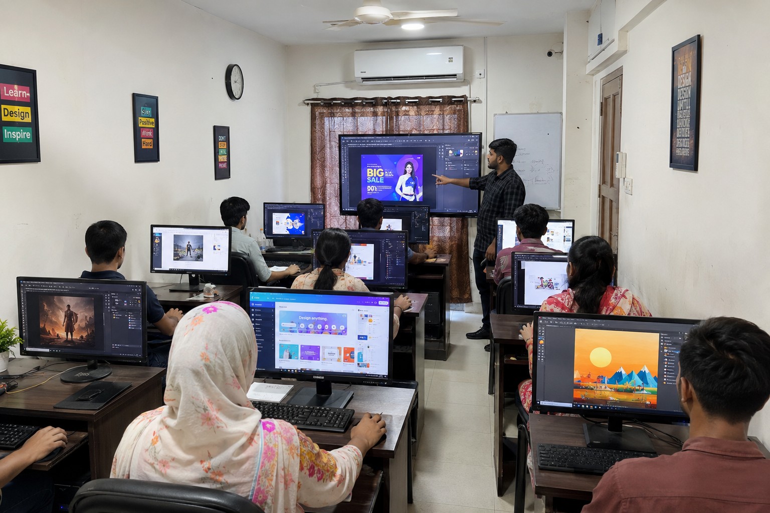 Projukti Pathshala Institute team